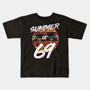 50th Birthday T  Summer of 69  Mom Daddy Kids T-Shirt